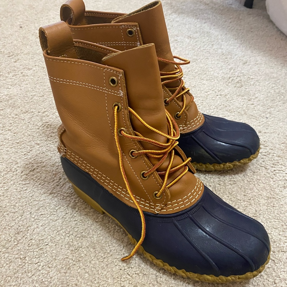 L.L. Bean Boots | Brown/Navy Duck Boots